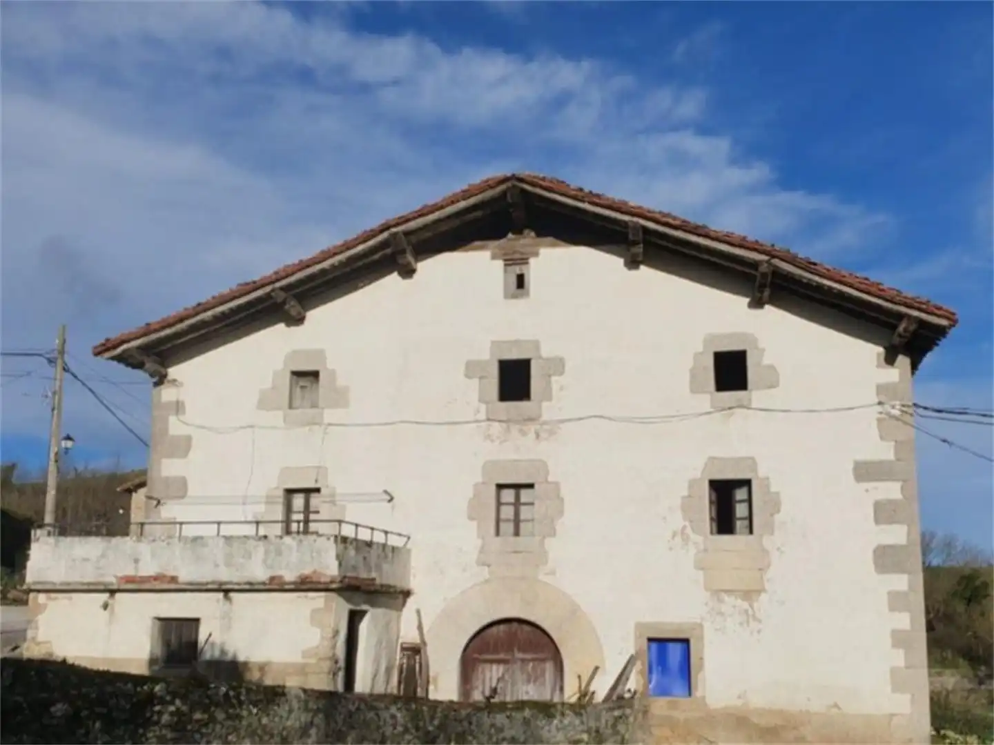 Finca rústica en venta en Calle San Miguel, 1, Larraun Vista exterior de Finca rústica en venta en Larraun con Jardín privado y Terraza