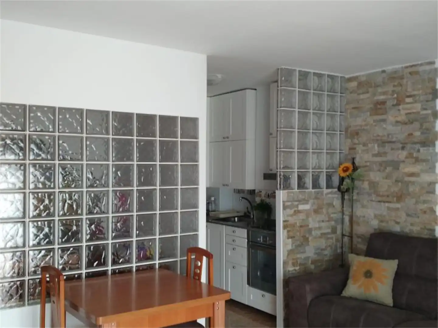Küche von Wohnung zum Verkauf in Tortosa mit Klimaanlage und Terrasse