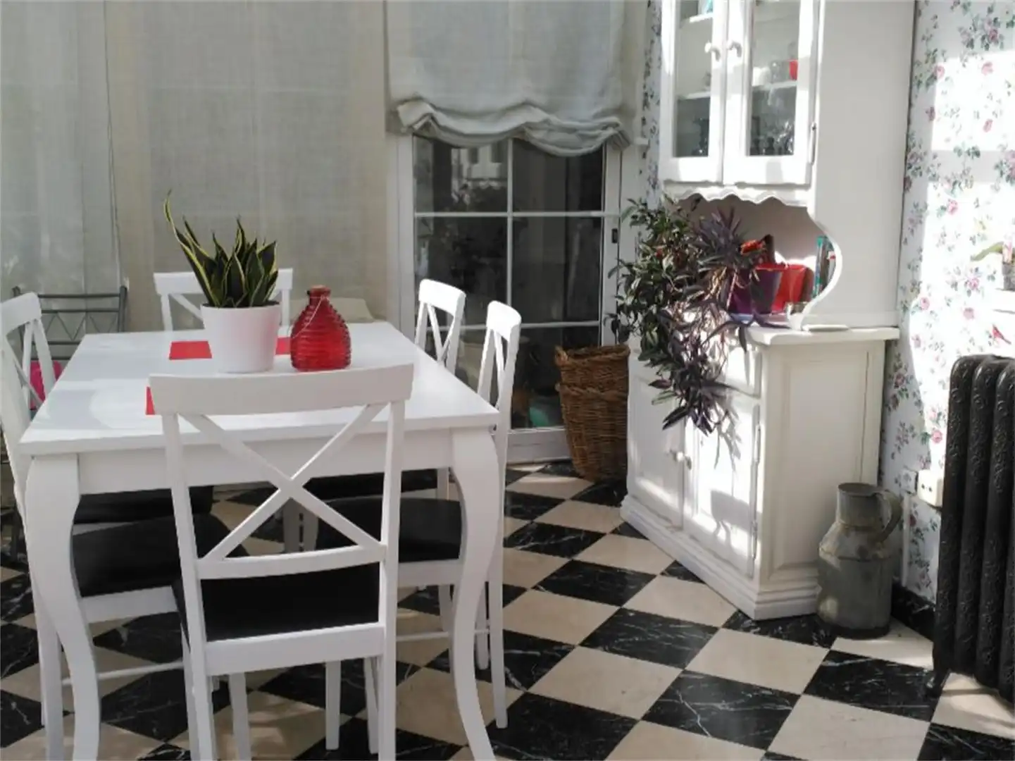 Dining room of Houses for sale in Santovenia de la Valdoncina  with Heating, Private garden and Parquet flooring
