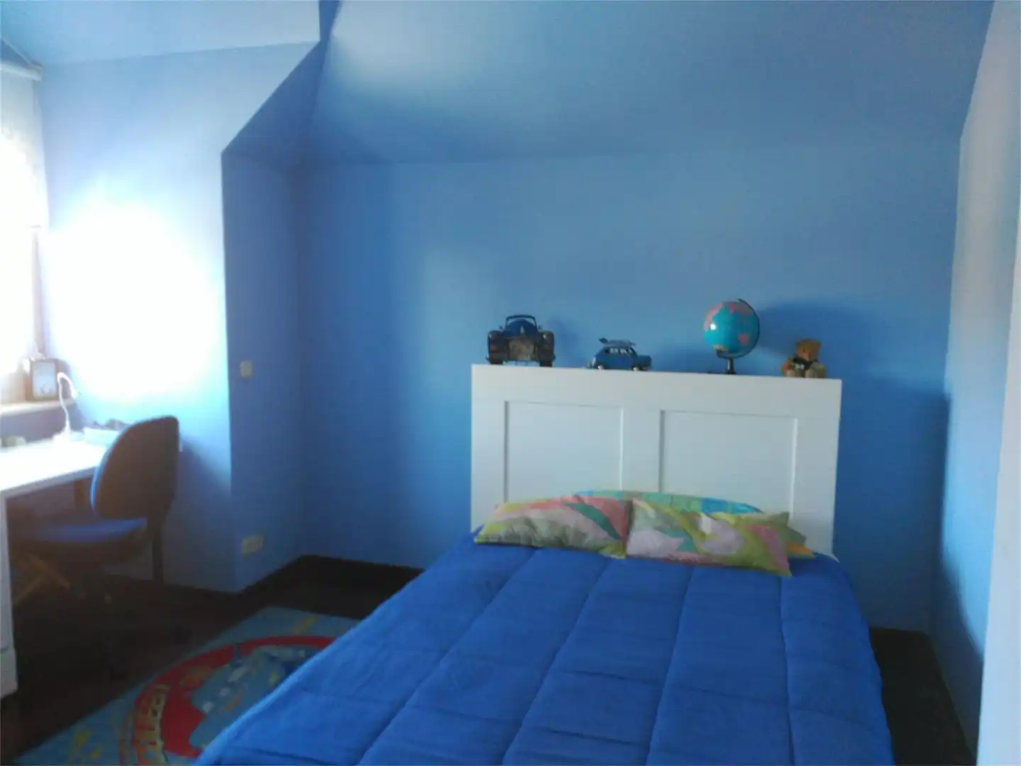 Bedroom of Houses for sale in Santovenia de la Valdoncina  with Heating, Private garden and Parquet flooring