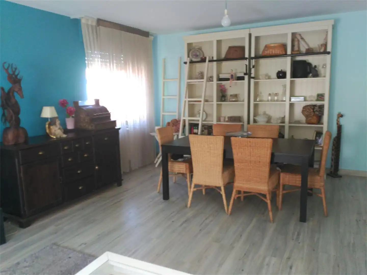 Dining room of Houses for sale in Santovenia de la Valdoncina  with Heating, Private garden and Parquet flooring