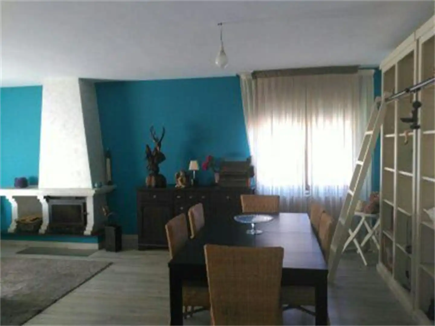 Dining room of Houses for sale in Santovenia de la Valdoncina  with Heating, Private garden and Parquet flooring