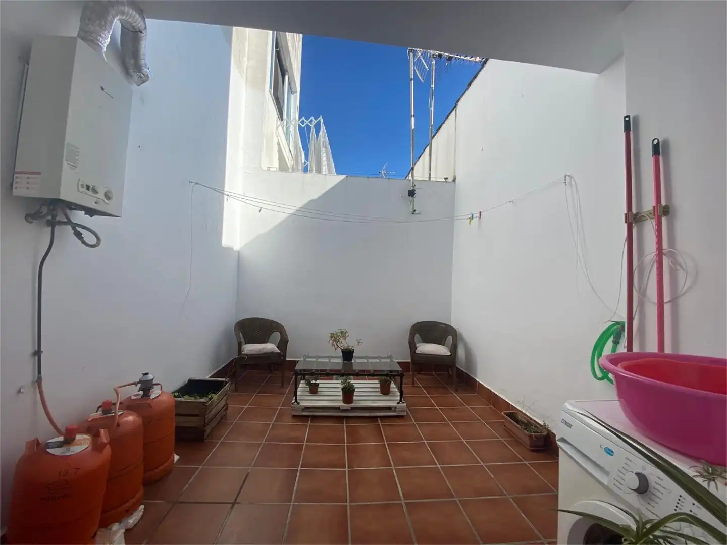 Terrasse von Wohnung zum Verkauf in Barcarrota mit Terrasse und Möbliert