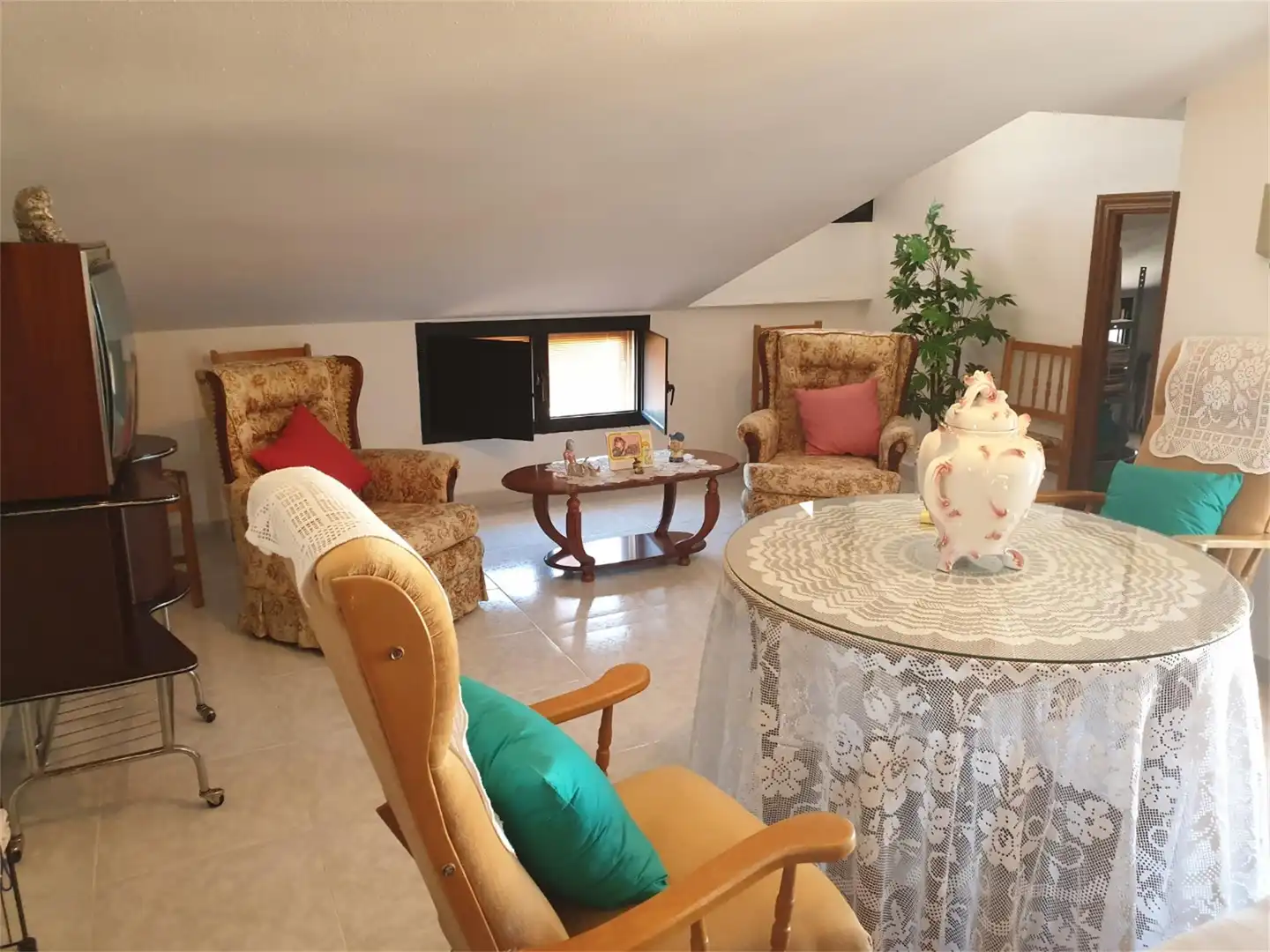 Wohnzimmer von Wohnung zum Verkauf in Montánchez mit Terrasse