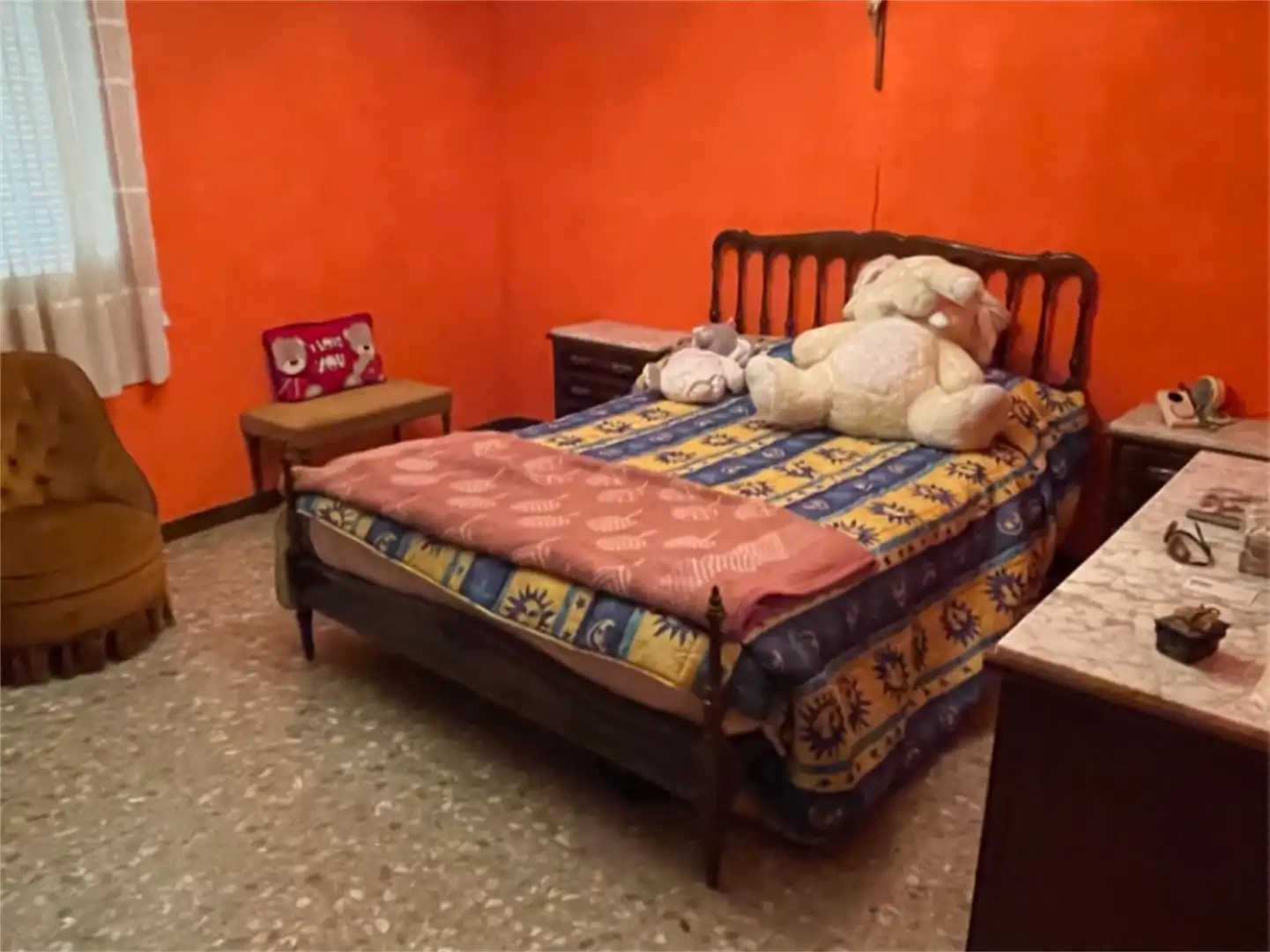 Bedroom of Flat for sale in Paniza  with Terrace, Storage room and Furnished