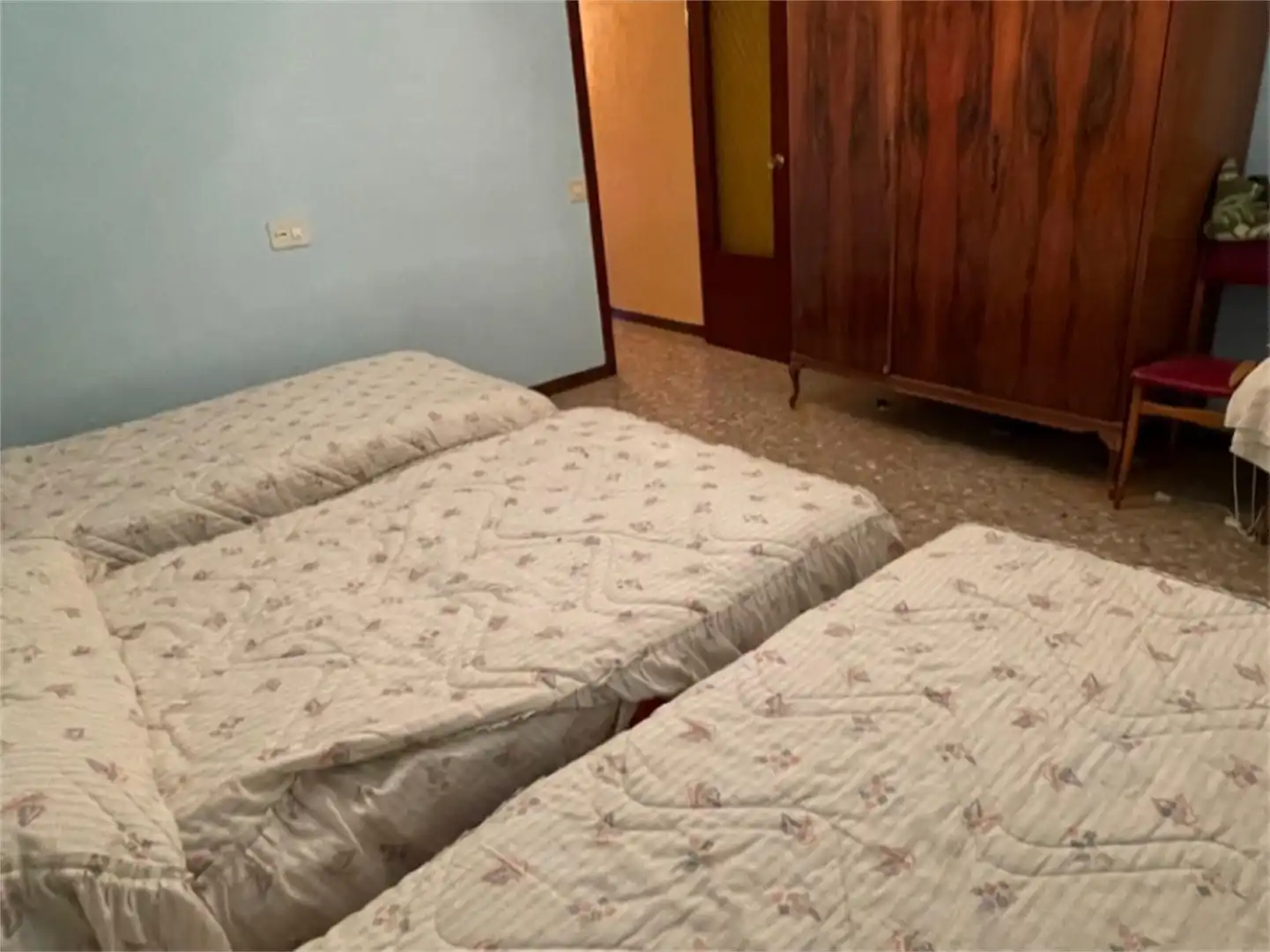 Bedroom of Flat for sale in Paniza  with Terrace, Storage room and Furnished
