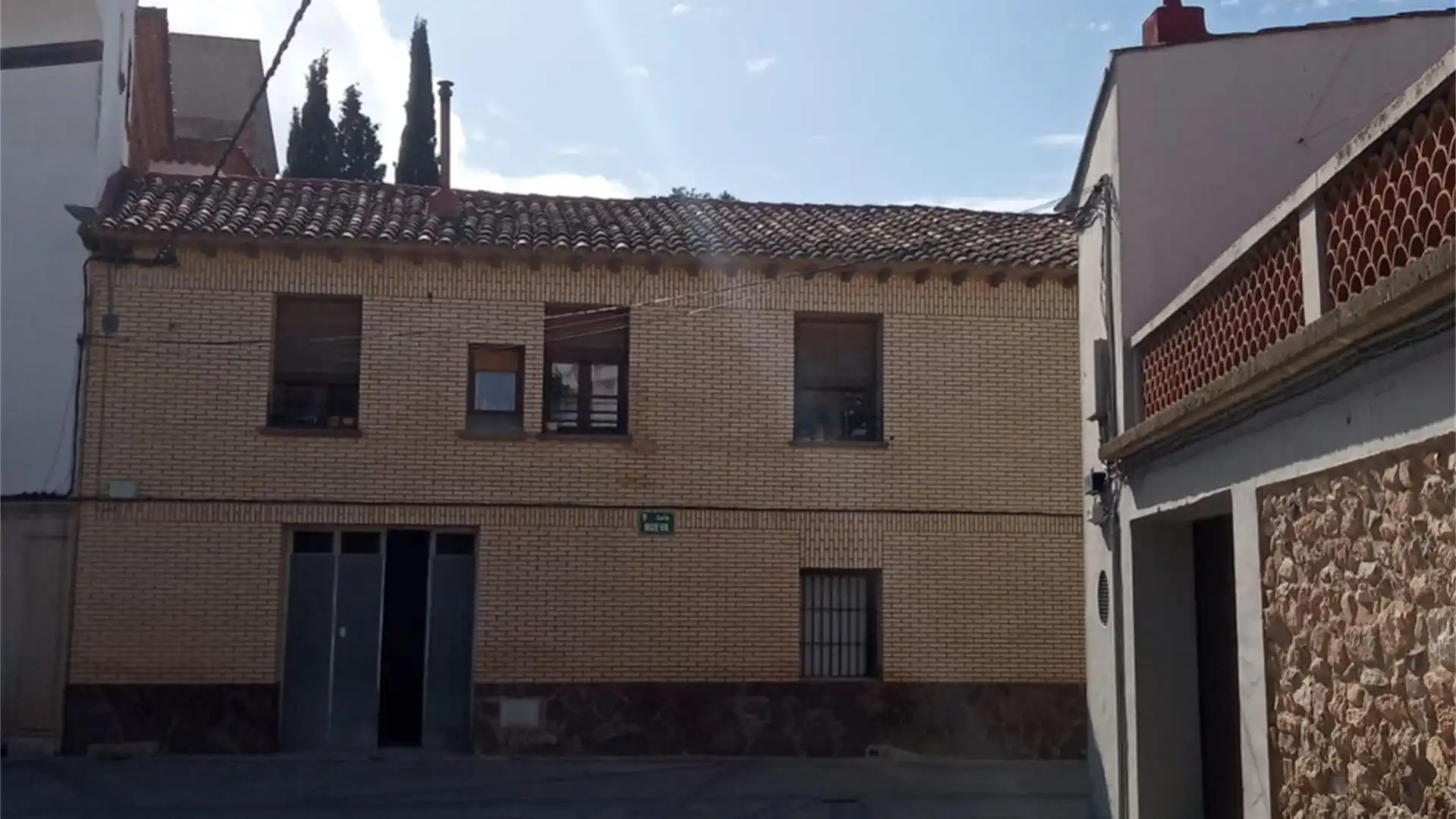 Vista exterior de Casa adosada en venda en Malón amb Calefacció, Jardí privat i Terrassa
