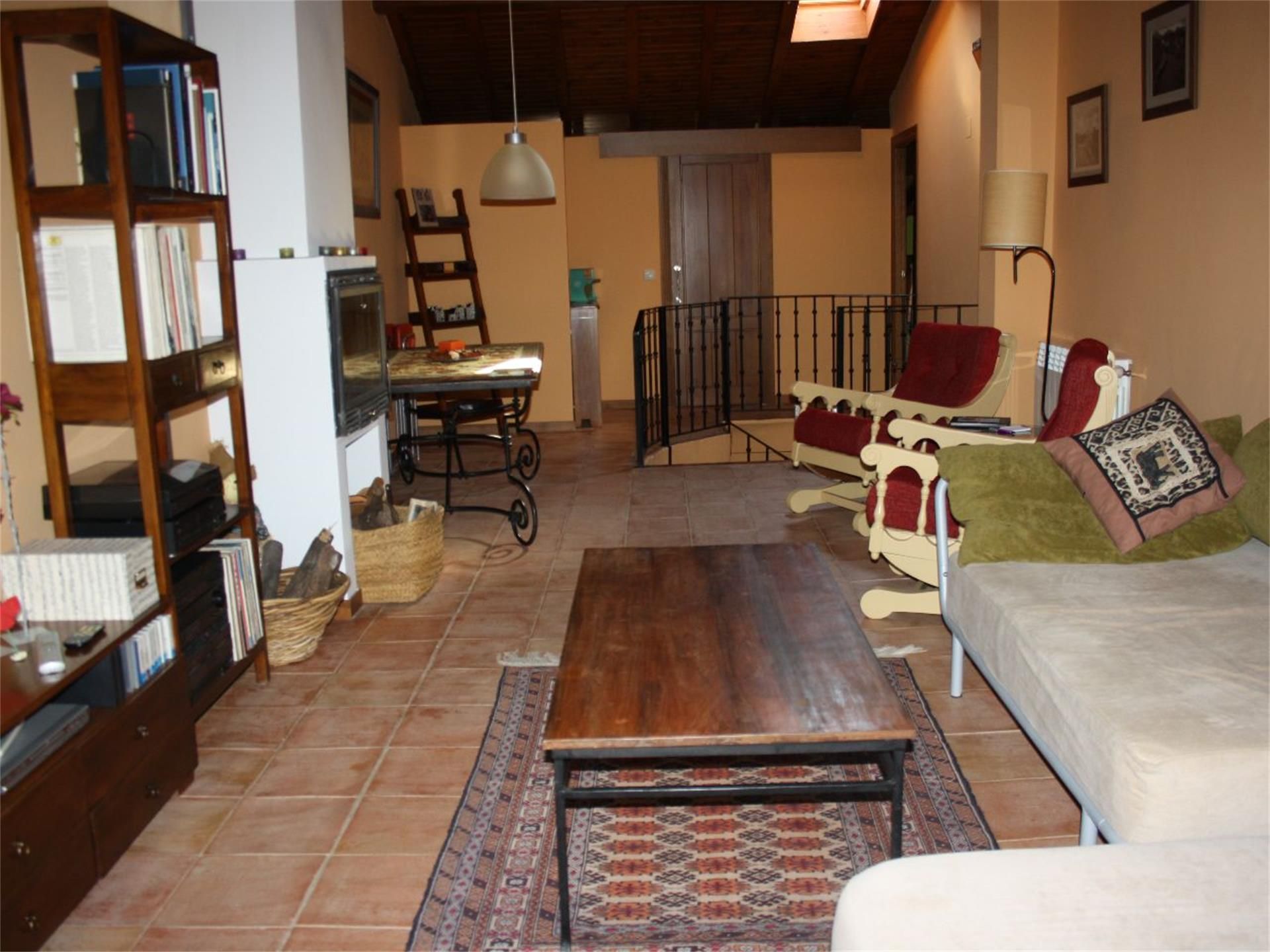 Living room of Single-family semi-detached for sale in Medinaceli  with Heating, Oven and Washing machine