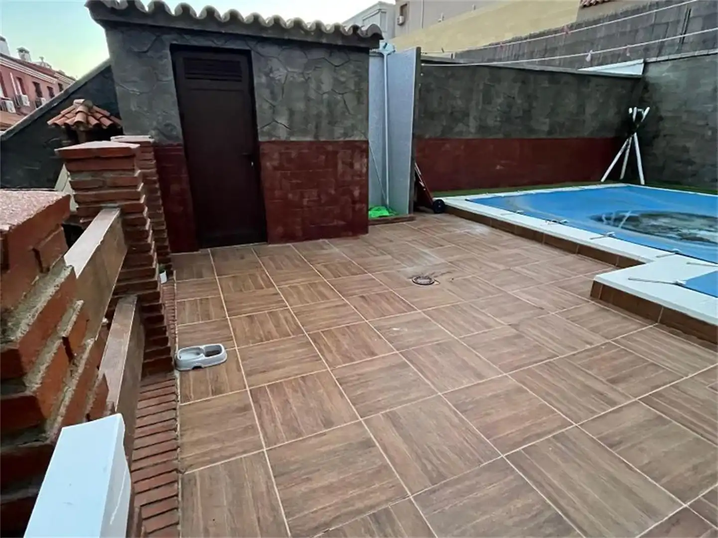 Terrace of Detached homes for sale in Algeciras  with Air Conditioner, Heating and Private garden