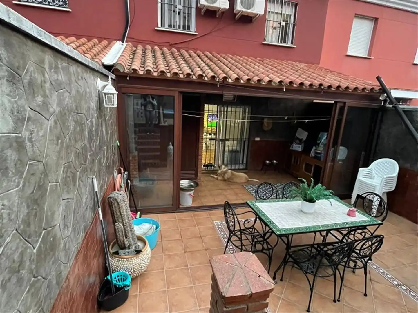 Terrace of Detached homes for sale in Algeciras  with Air Conditioner, Heating and Private garden