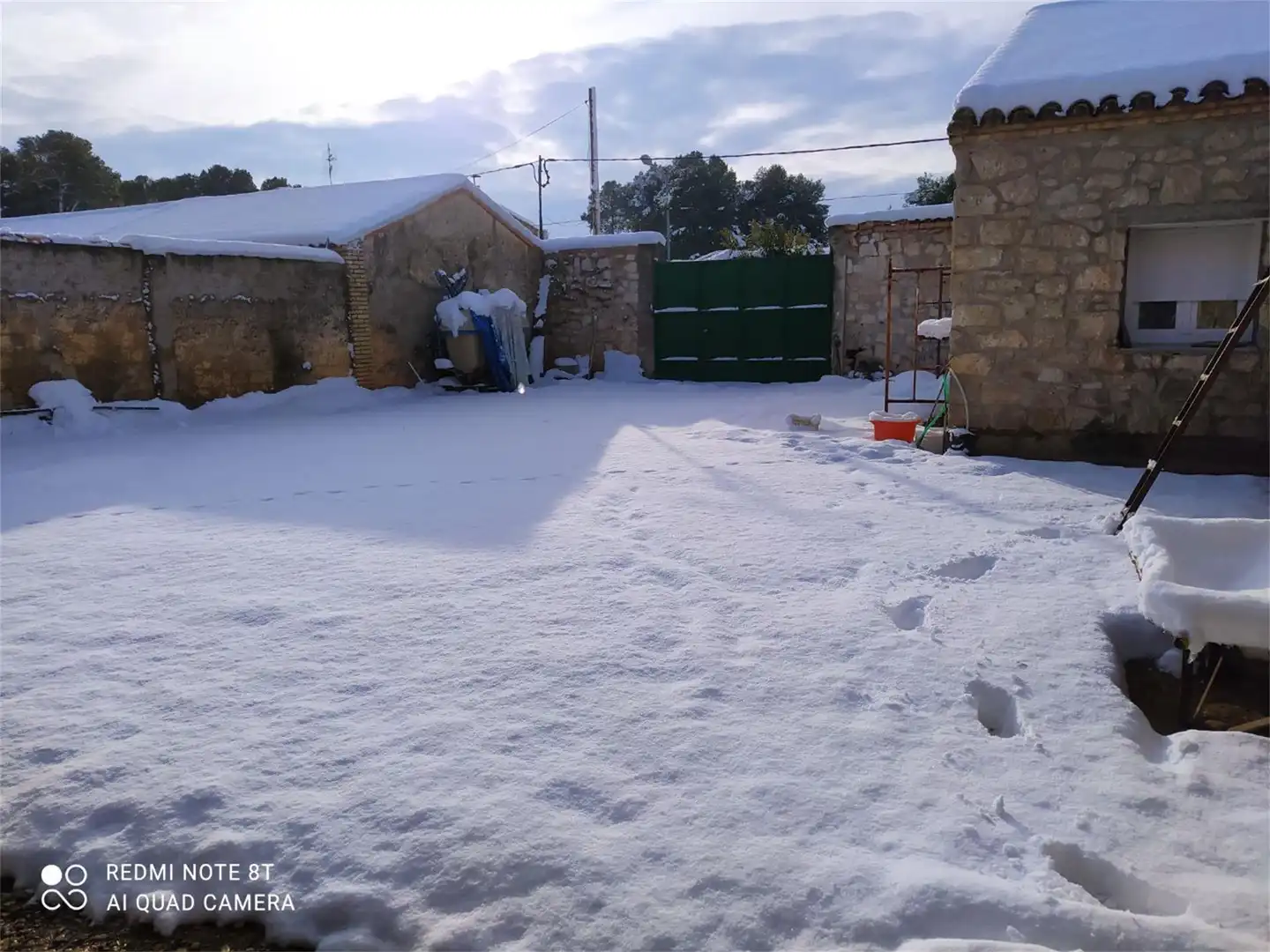 Casa adosada en venda a Calle Boladas, Ejea de los Caballeros Jardí de Casa adosada en venda en Ejea de los Caballeros amb Aire condicionat