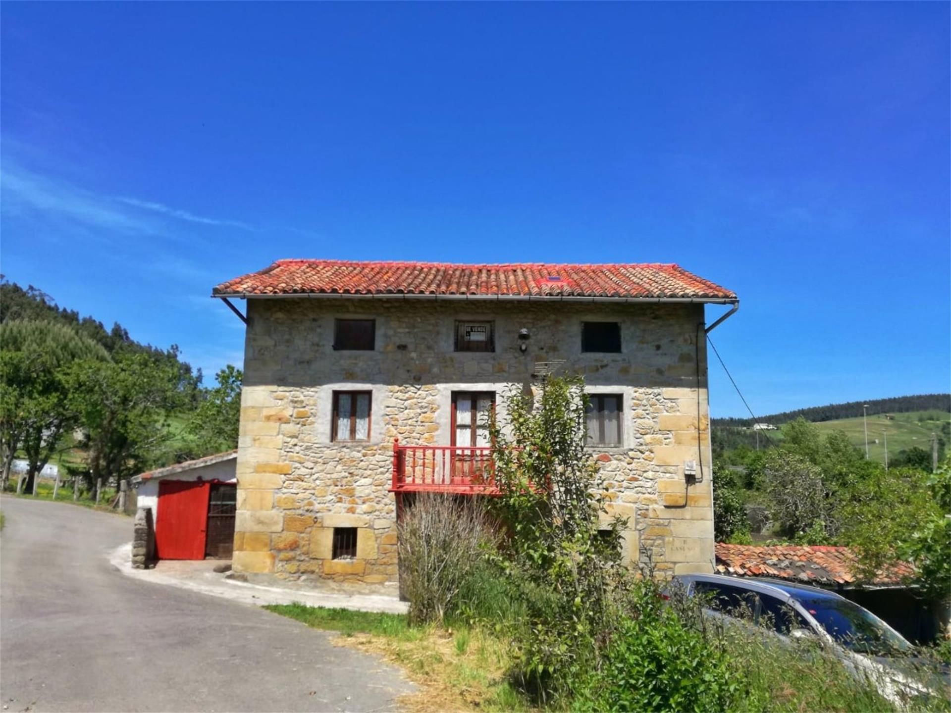 Vista exterior de Finca rústica en venda en Bárcena de Cicero