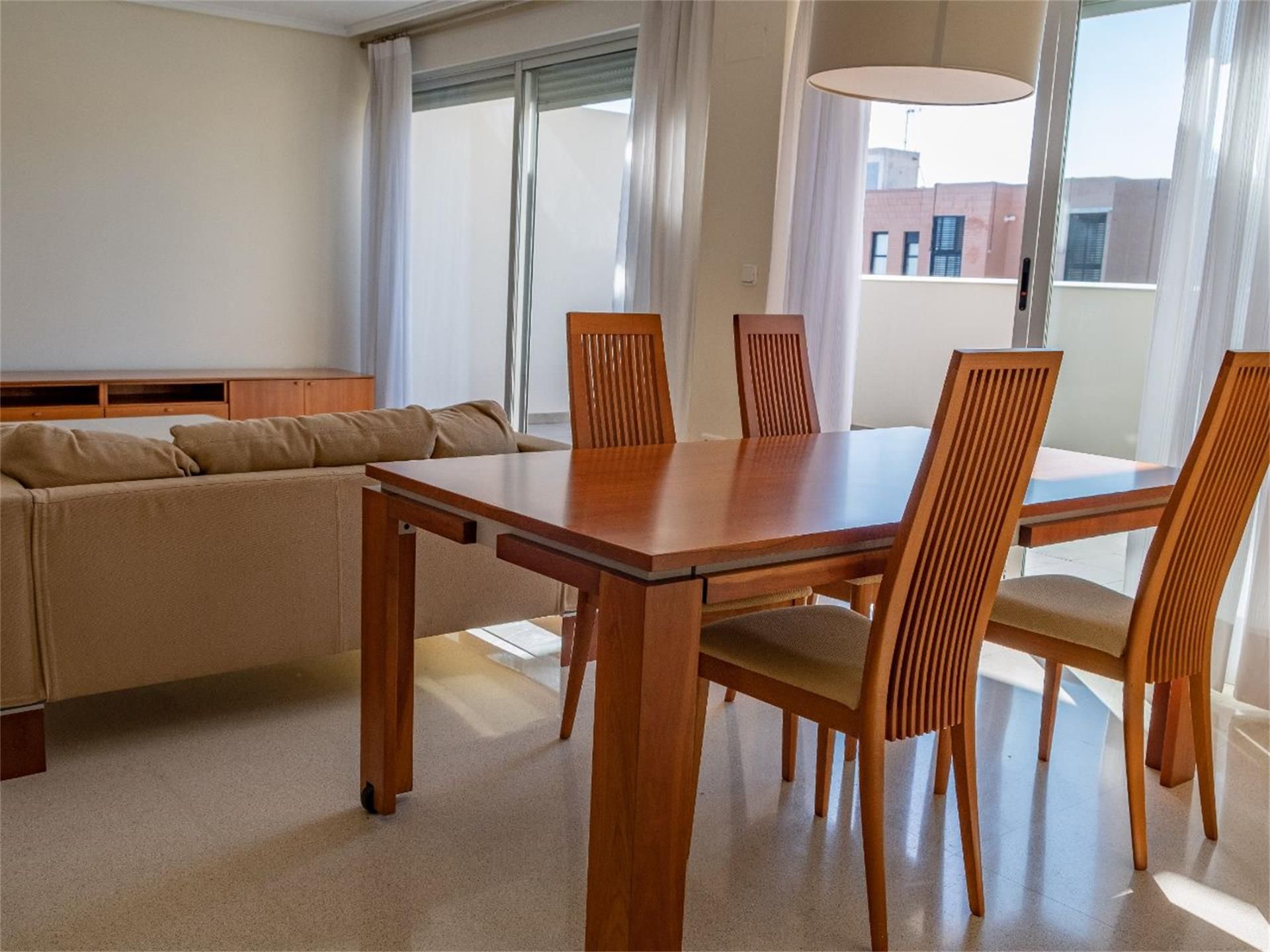 Dining room of Flat for sale in Gandia  with Air Conditioner, Heating and Terrace