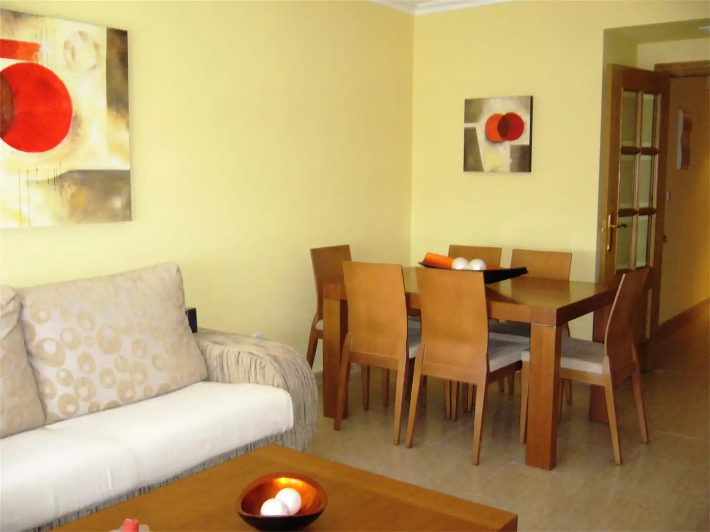 Flat for sale in Vereda del Chocolate, Los Ramos Dining room of Flat for sale in Murcia with Air Conditioner, Heating and Storage room