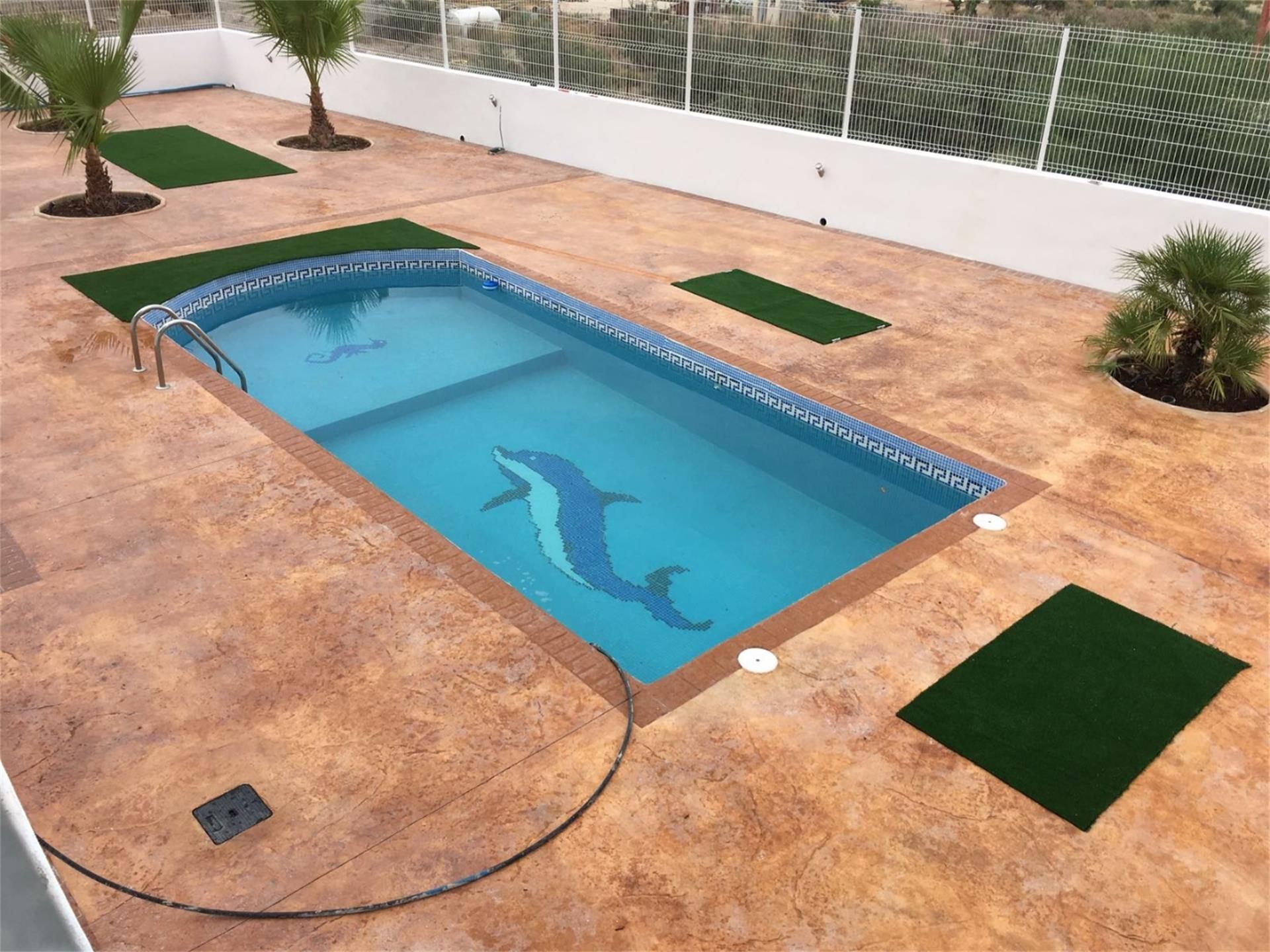 Swimming pool of Land for sale in Molina de Segura