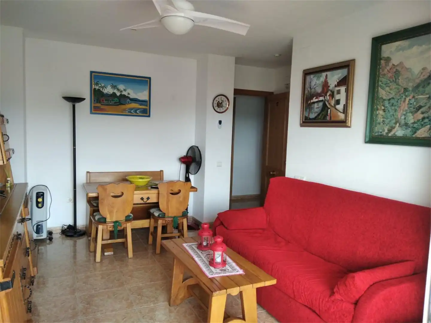Apartament de lloguer a Paseo Marítimo del Mediterráneo, Balneario Sala d'estar de Apartament de lloguer en Oropesa del Mar / Orpesa amb Terrassa