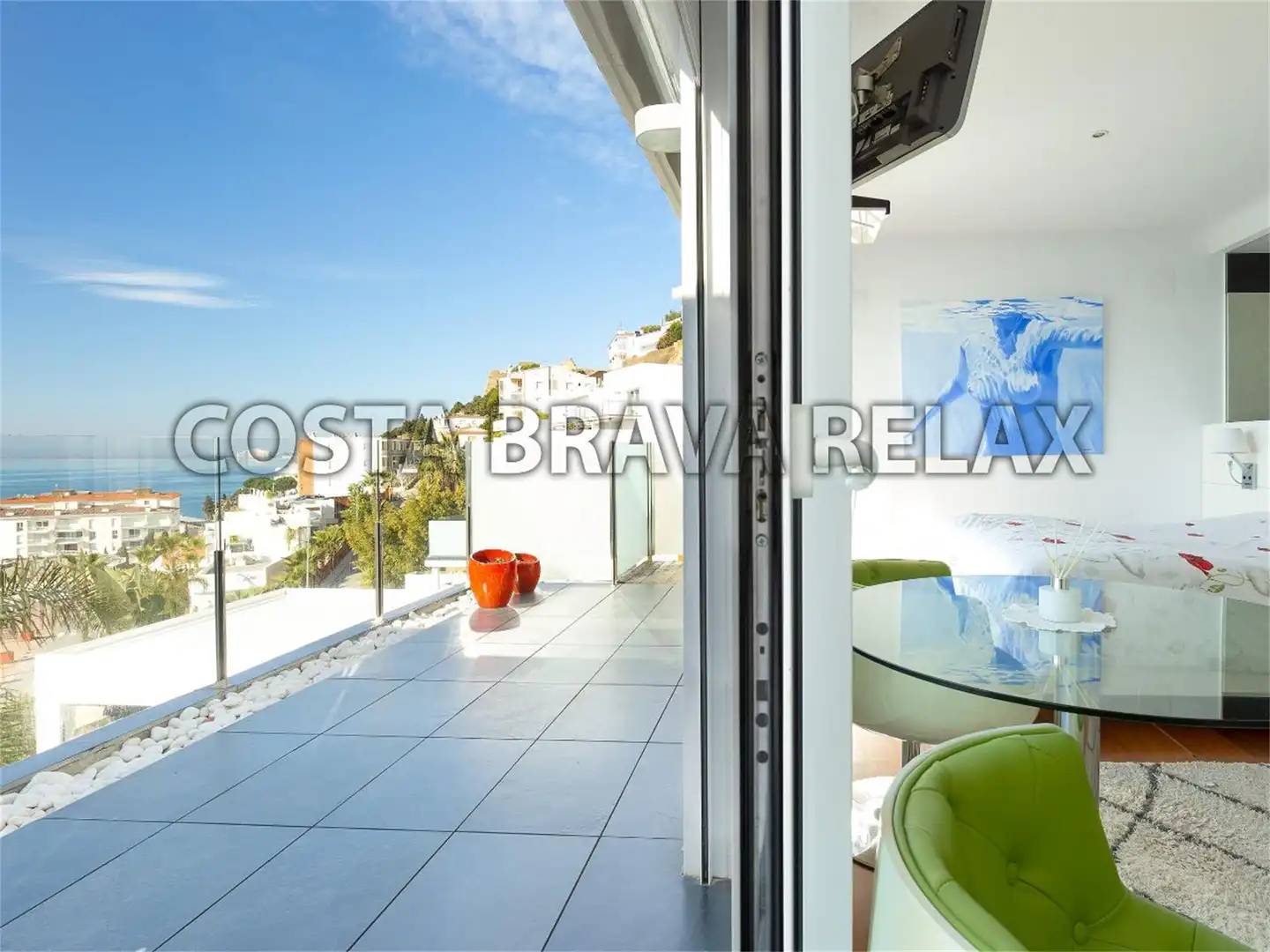 Flat for sale in Carrer d'Antoni Canals, 114, Almadrava - Canyelles - Puig-Rom Exterior view of Flat for sale in Roses with Air Conditioner, Heating and Terrace