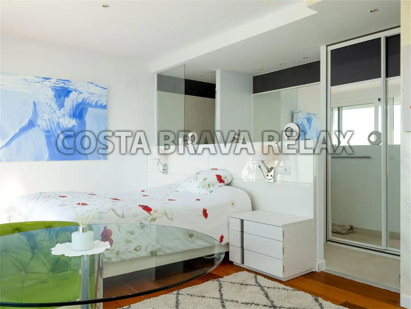 Flat for sale in Carrer d'Antoni Canals, 114, Almadrava - Canyelles - Puig-Rom Bedroom of Flat for sale in Roses with Air Conditioner, Heating and Terrace