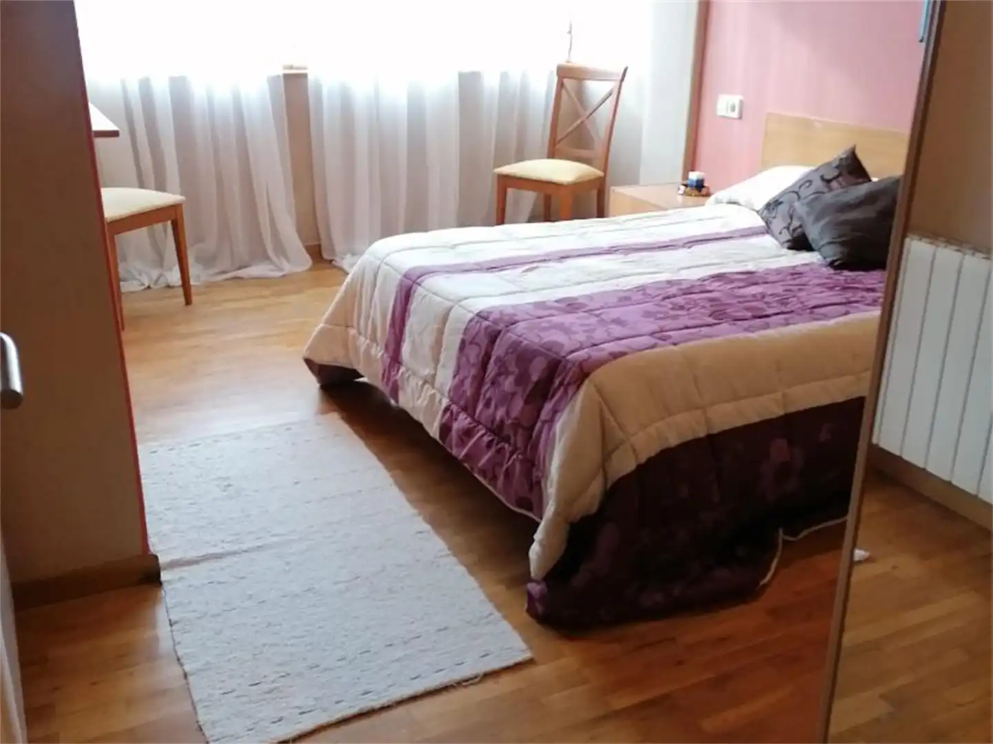 Flat for rent in Rúa Doutor Fleming, Centro Bedroom of Flat for rent in Ourense Capital with Heating, Parquet flooring and Furnished