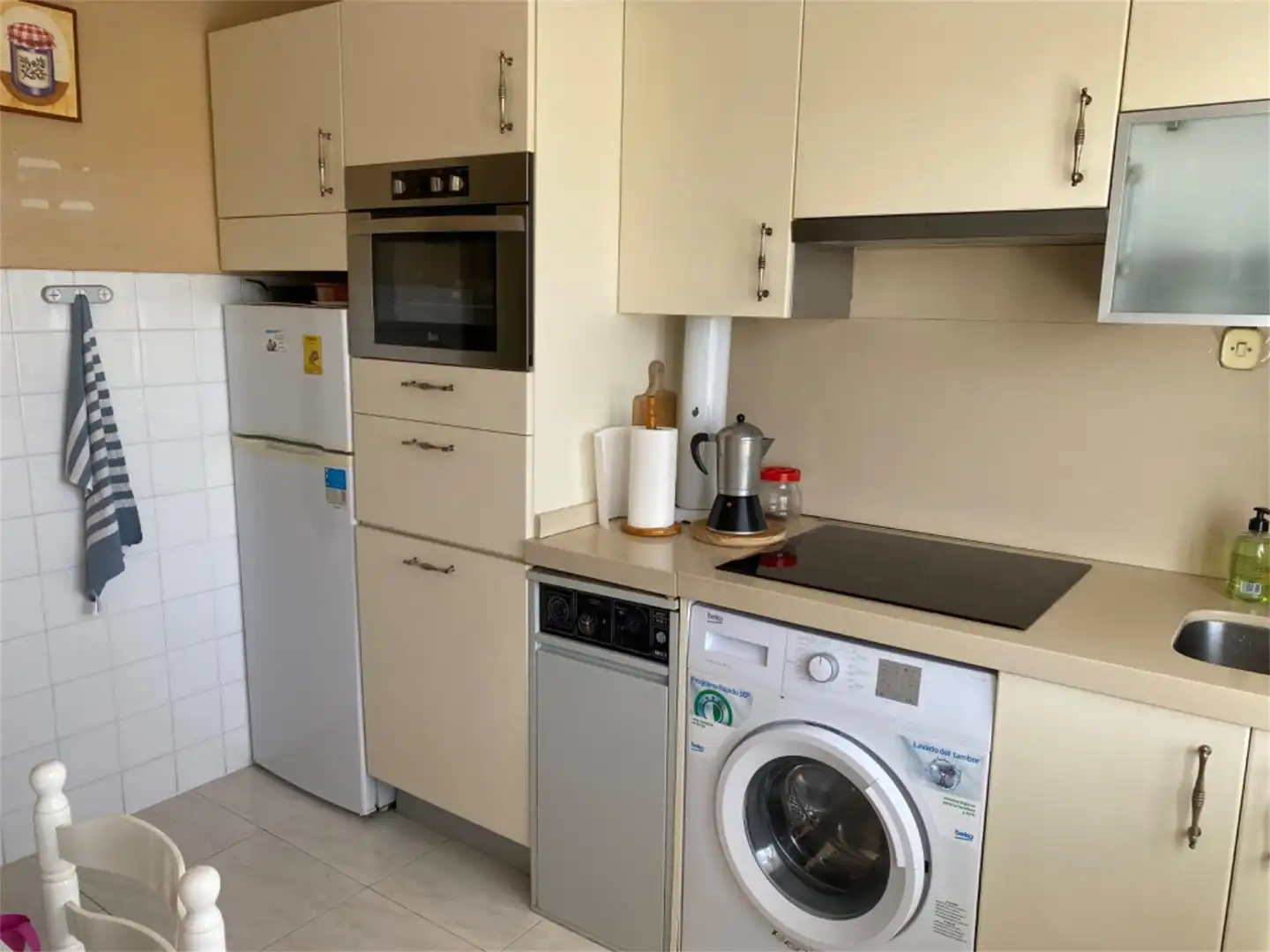 Cocina de Piso en venta en Trespaderne con Calefacción, Parquet y Terraza