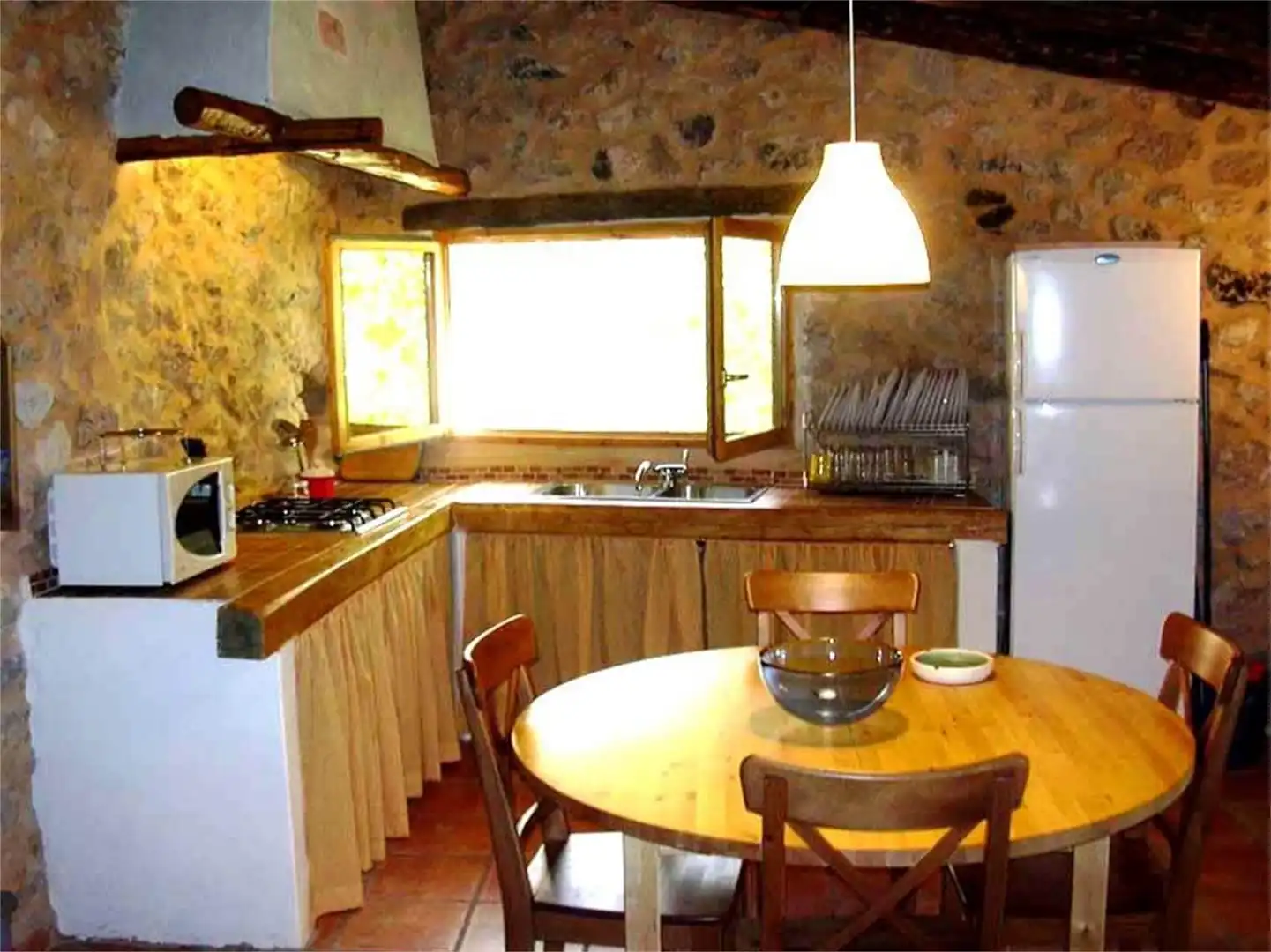 Finca rústica en venta en A-11, Yeste Cocina de Finca rústica en venta en Yeste con Calefacción, Jardín privado y Terraza