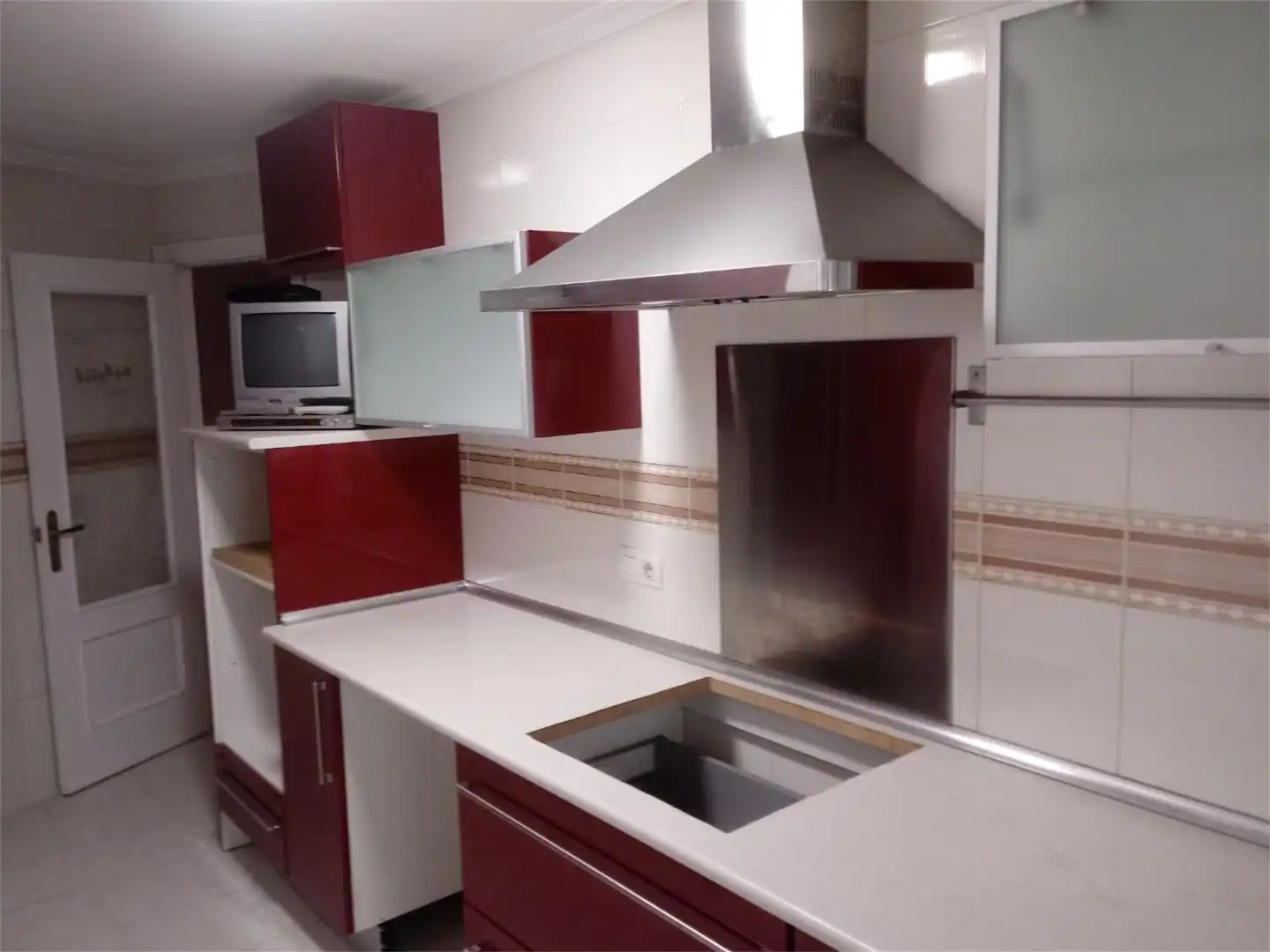 Wohnung zum Verkauf in Calle Fuente, Villanueva de los Infantes (Ciudad Real) Küche von Wohnung zum Verkauf in Villanueva de los Infantes (Ciudad Real) mit Klimaanlage und Balkon