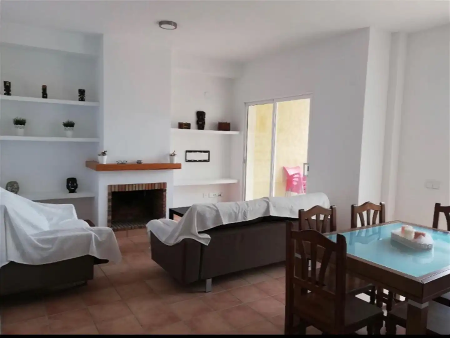 Sala de estar de Casa adosada en venta en Cullera con Terraza y Balcón