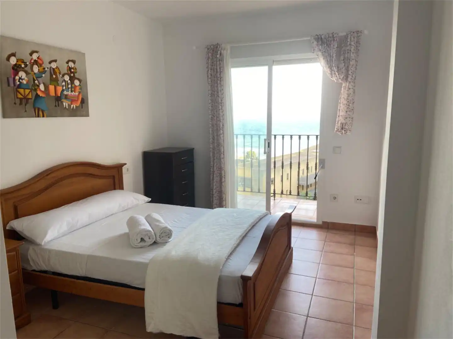 Habitación de Casa adosada en venta en Cullera con Terraza y Balcón