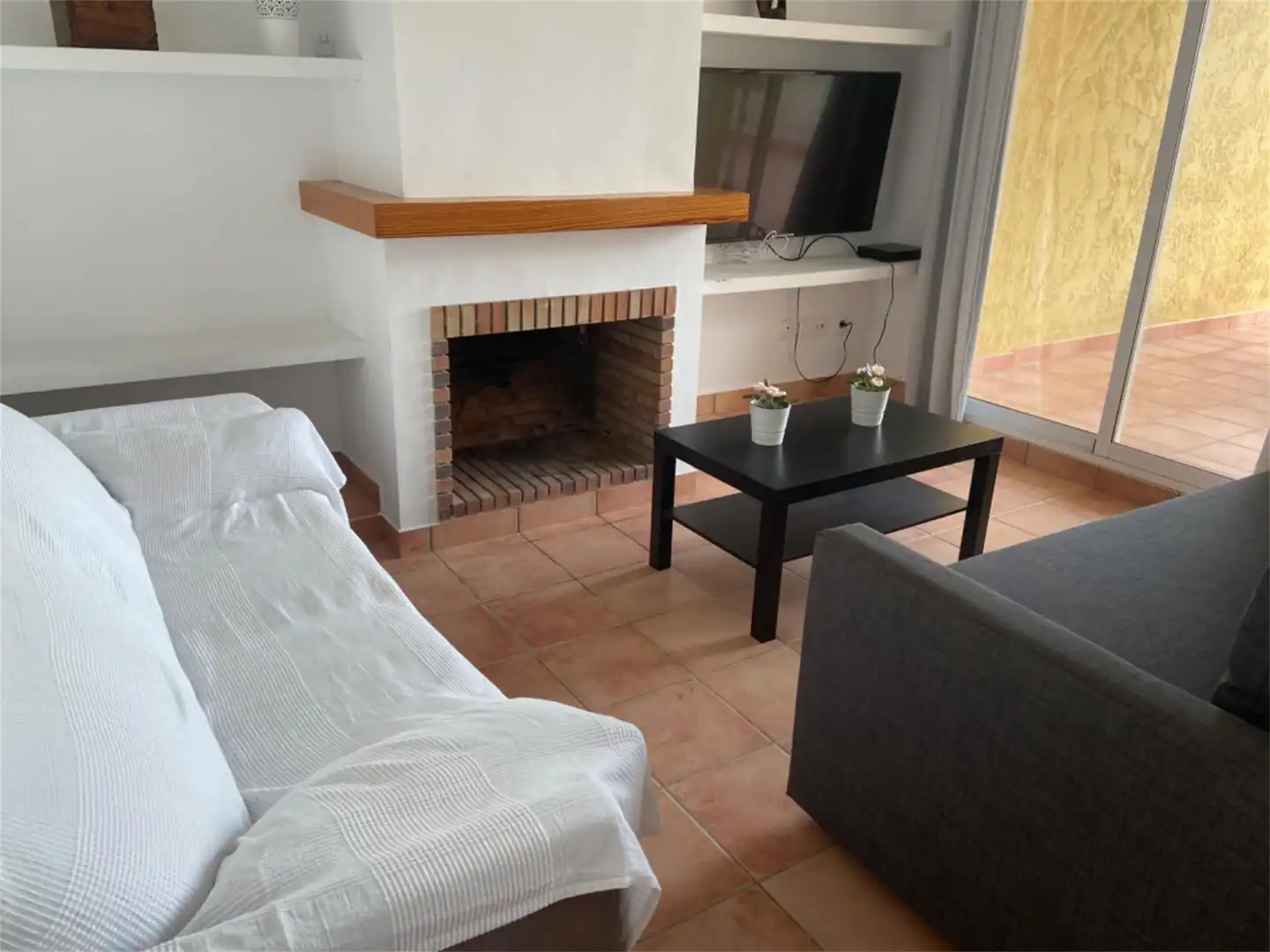 Sala de estar de Casa adosada en venta en Cullera con Terraza y Balcón
