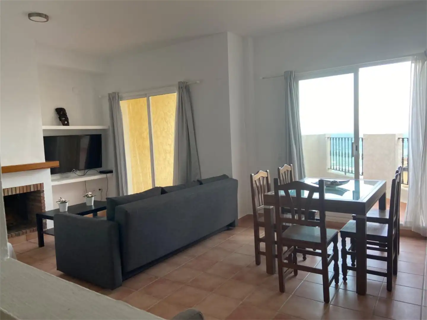 Sala de estar de Casa adosada en venta en Cullera con Terraza y Balcón