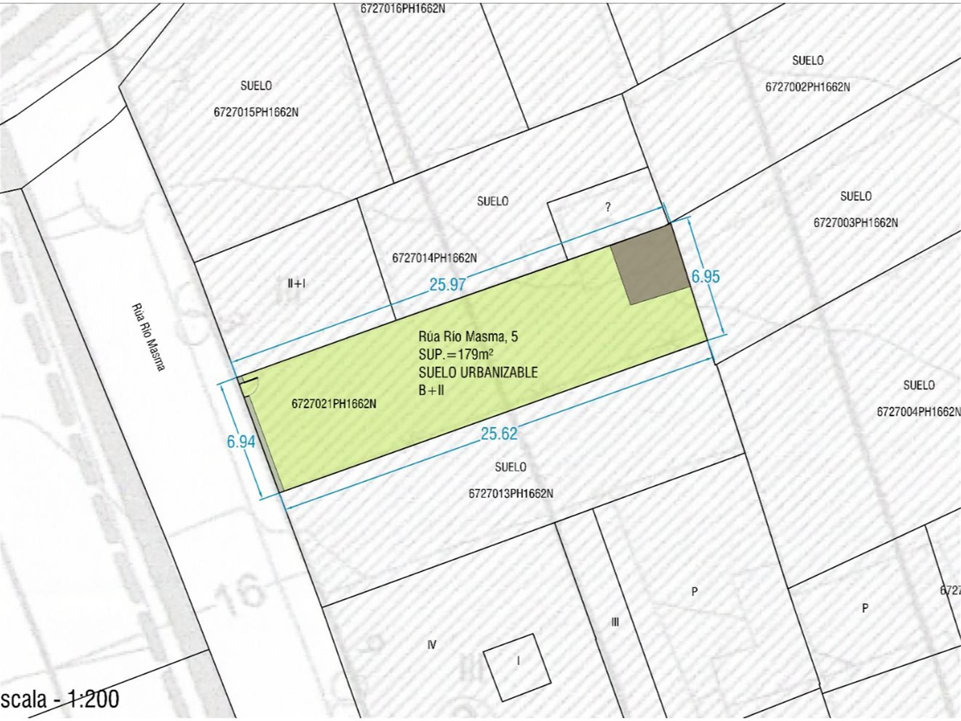 Constructible Land for sale in Lugo Capital