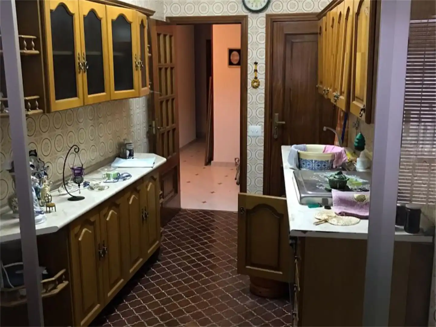 Casa adosada en venta en Calle Núñez de Balboa, Miajadas Cocina de Casa adosada en venta en Miajadas con Terraza y Balcón