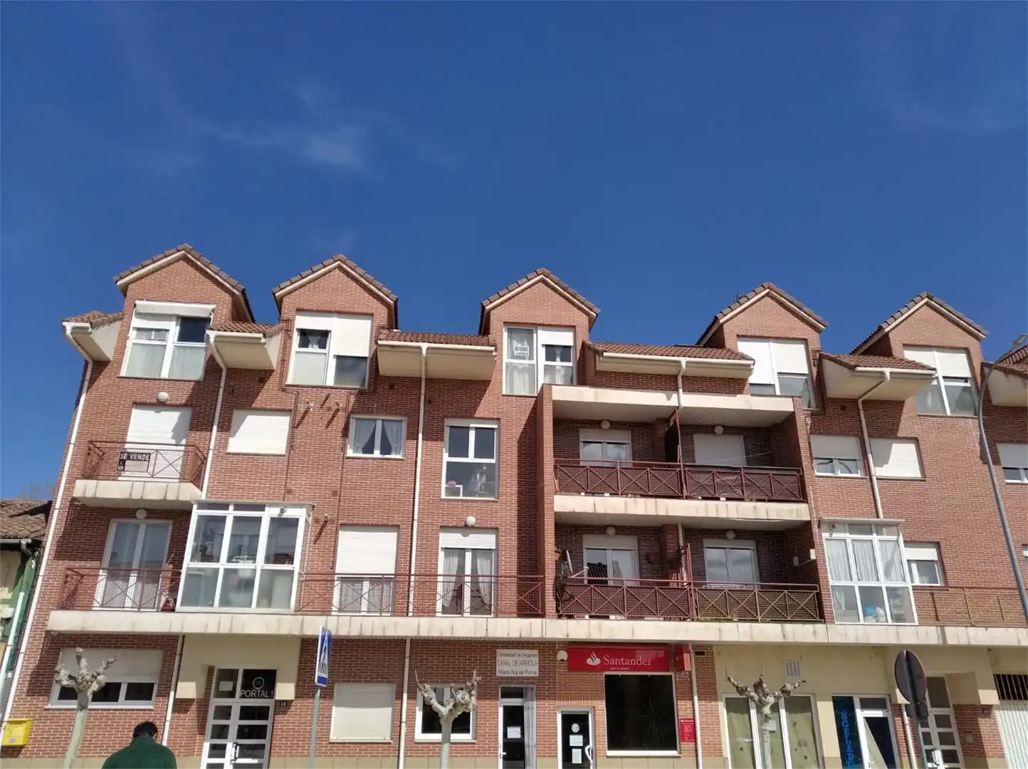 Flat for sale in Villaturiel Exterior view of Flat for sale in Villaturiel with Heating, Parquet flooring and Terrace