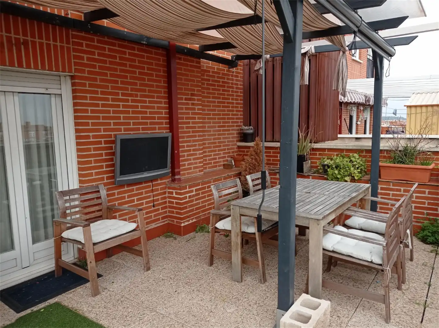Terrassa de Àtic per a compartir en Getafe