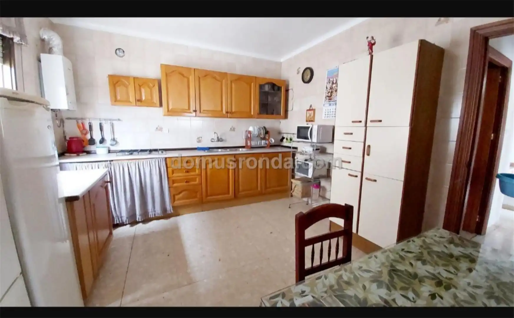 Cuina de Finca rústica en venda en Benaoján amb Aire condicionat, Calefacció i Jardí privat