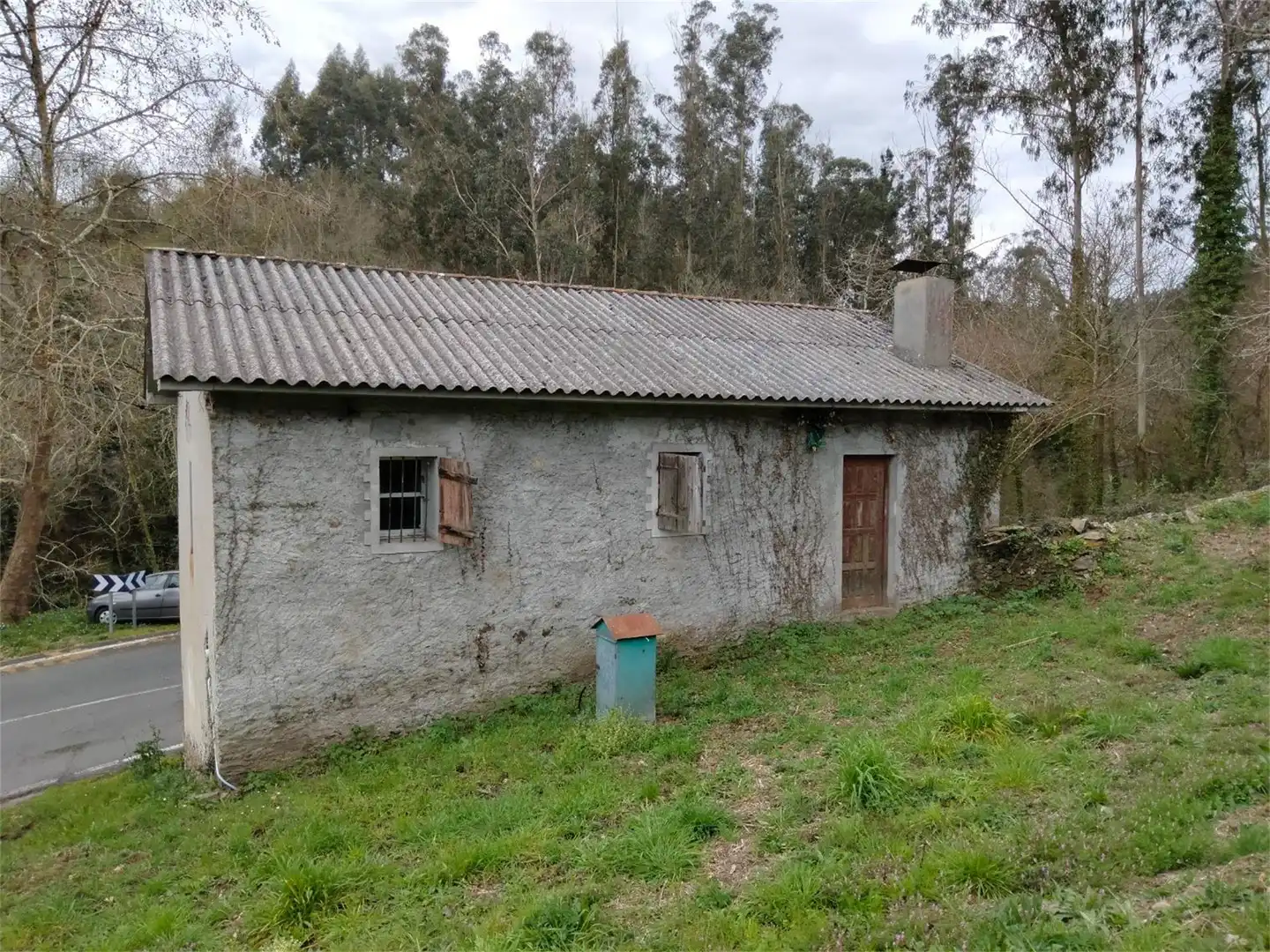 Vista exterior de Finca rústica en venda en Cesuras amb Jardí privat i Balcó