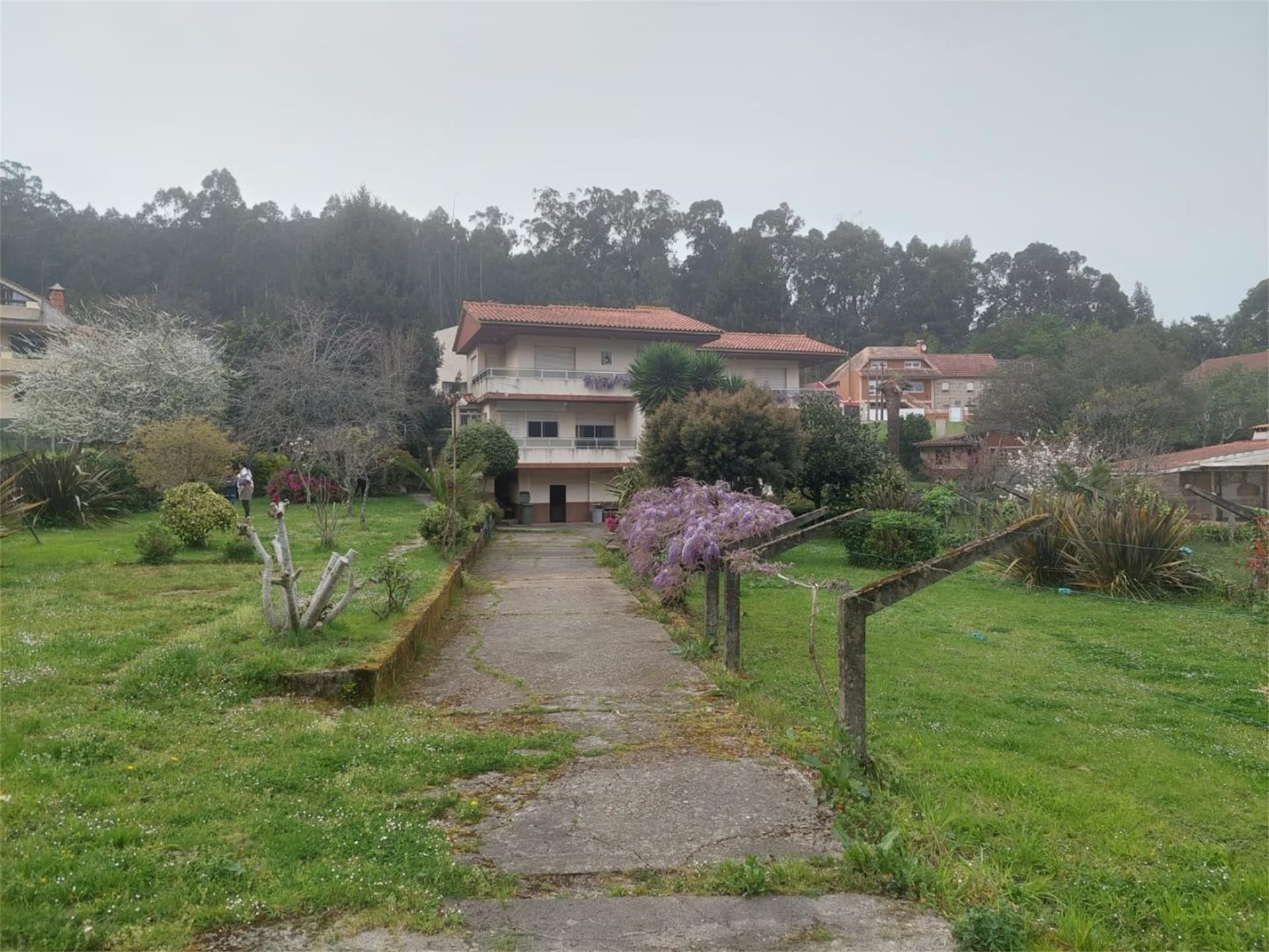 Exterior view of Single-family semi-detached for sale in Vigo   with Balcony