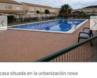 Swimming pool of Single-family semi-detached to rent in Oropesa del Mar / Orpesa  with Air Conditioner, Terrace and Swimming Pool