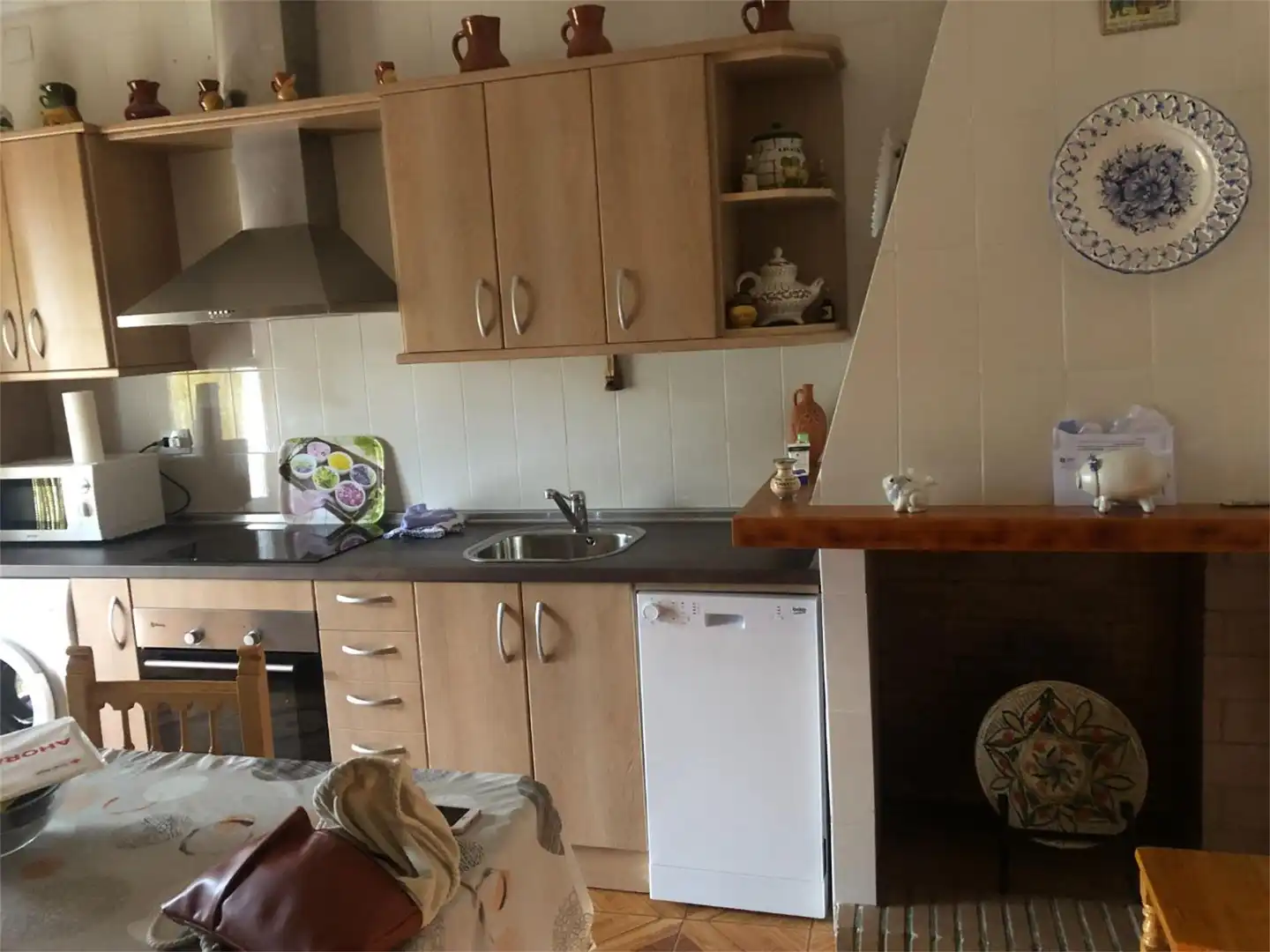 Küche von Wohnung zum Verkauf in Alcántara mit Terrasse und Möbliert