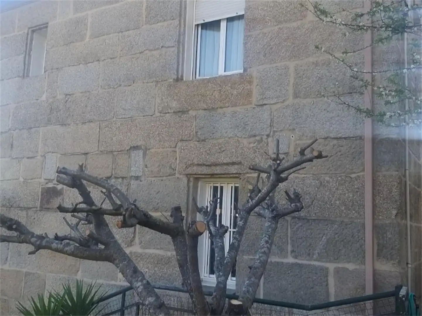Vista exterior de Casa o xalet en venda en Pontevedra Capital  amb Calefacció, Jardí privat i Parquet