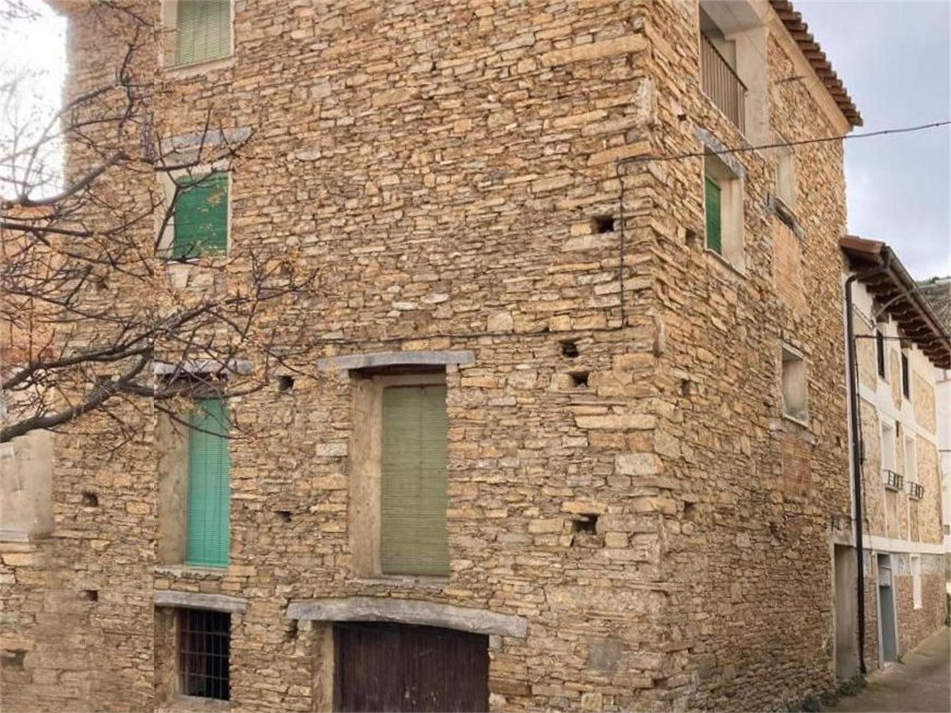 Exterior view of Single-family semi-detached for sale in Cigudosa  with Balcony