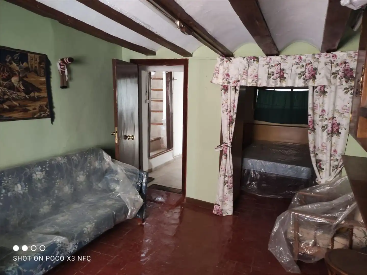 Casa adosada en venta en Calle Mayor Alta, 2, Navarrete Habitación de Casa adosada en venta en Navarrete con Terraza