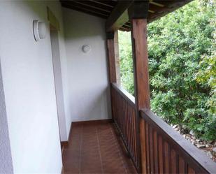 Balcony of House or chalet to rent in Ruiloba  with Heating, Private garden and Furnished