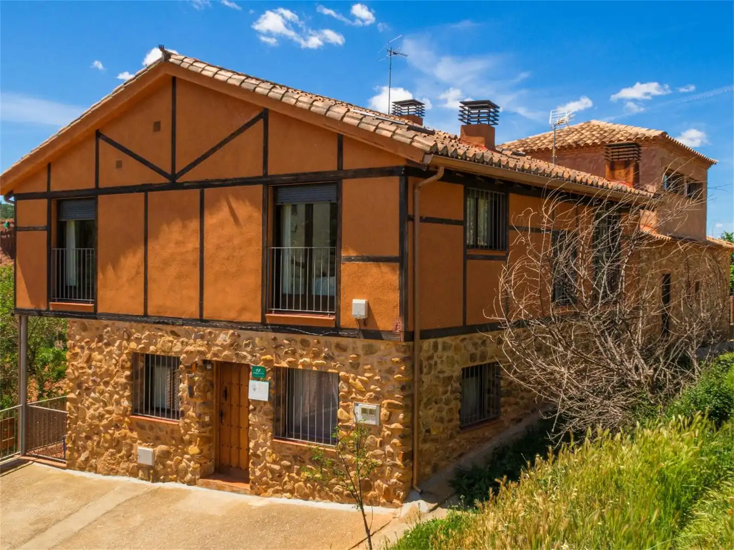 Casa o xalet en venda a Calle Molino Piedra, 9, Puebla de Valles Vista exterior de Casa o xalet en venda en Puebla de Valles amb Terrassa i Balcó