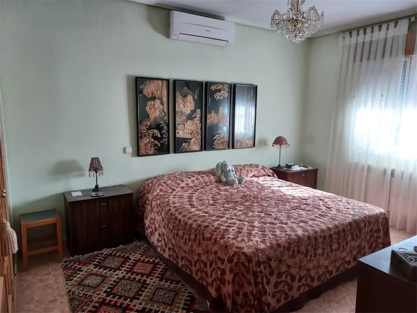 Wohnung zum Verkauf in Calle Molinos, 13, Estremera Schlafzimmer von Wohnung zum Verkauf in Estremera mit Klimaanlage, Heizung und Privatgarten