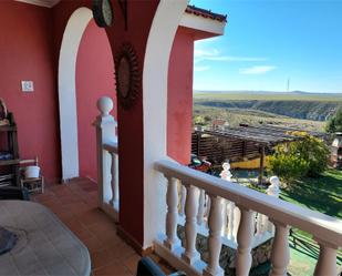 Terrasse von Wohnung zum verkauf in Estremera mit Klimaanlage, Heizung und Privatgarten