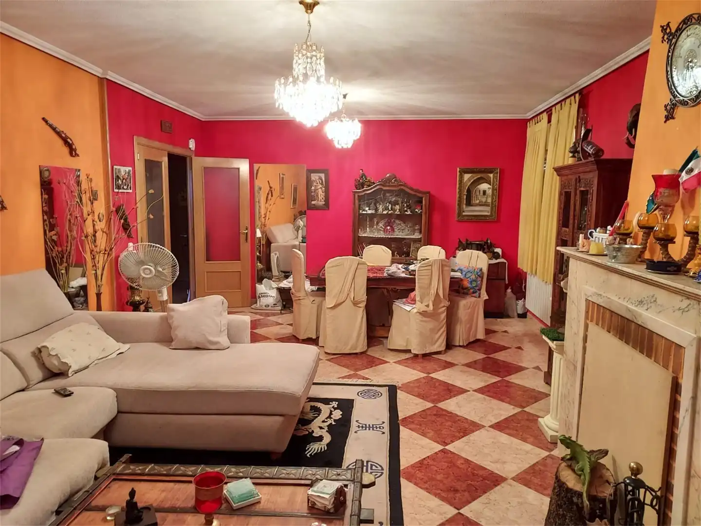 Wohnung zum Verkauf in Calle Molinos, 13, Estremera Wohnzimmer von Wohnung zum Verkauf in Estremera mit Klimaanlage, Heizung und Privatgarten