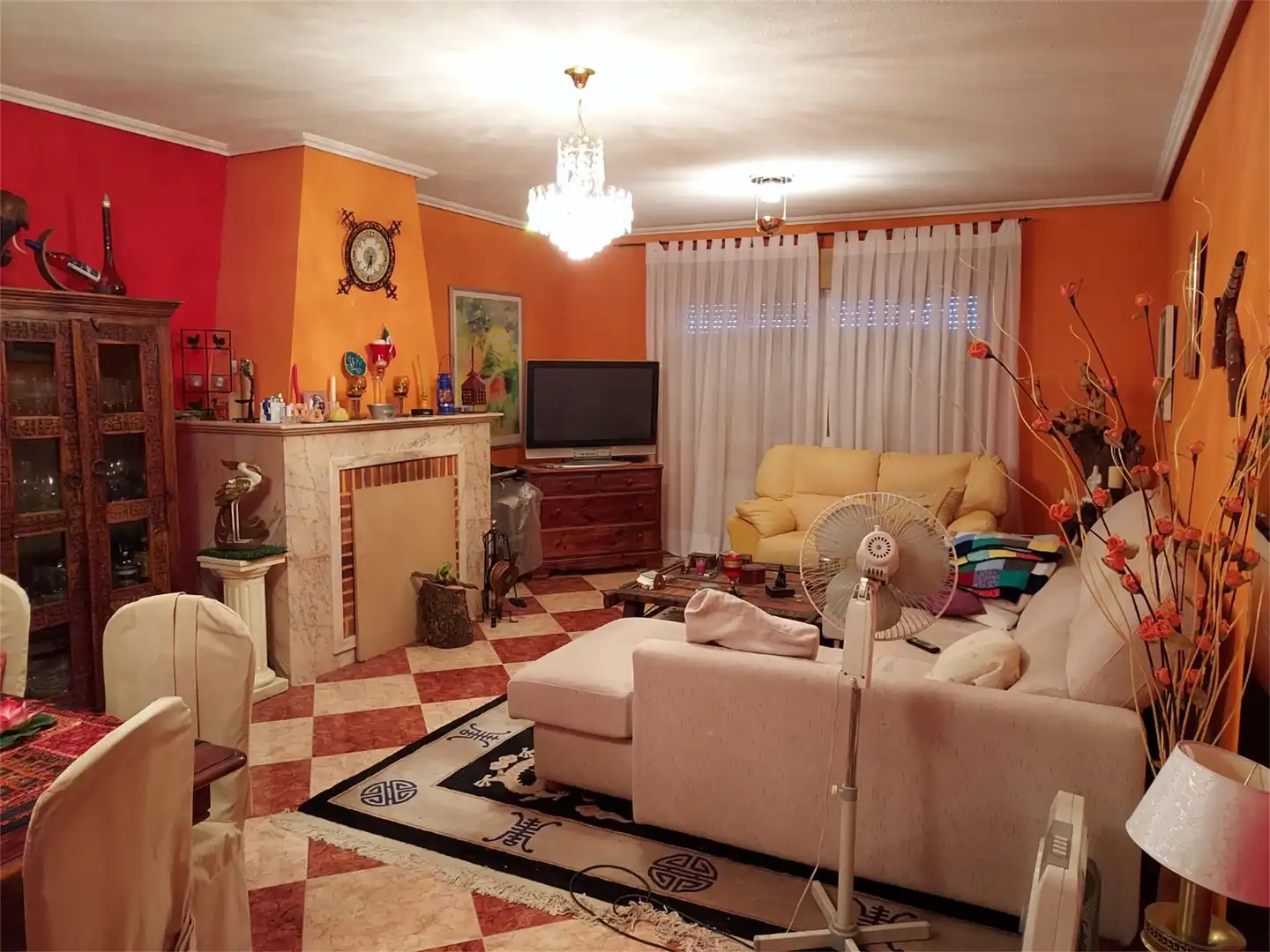 Wohnung zum Verkauf in Calle Molinos, 13, Estremera Wohnzimmer von Wohnung zum Verkauf in Estremera mit Klimaanlage, Heizung und Privatgarten