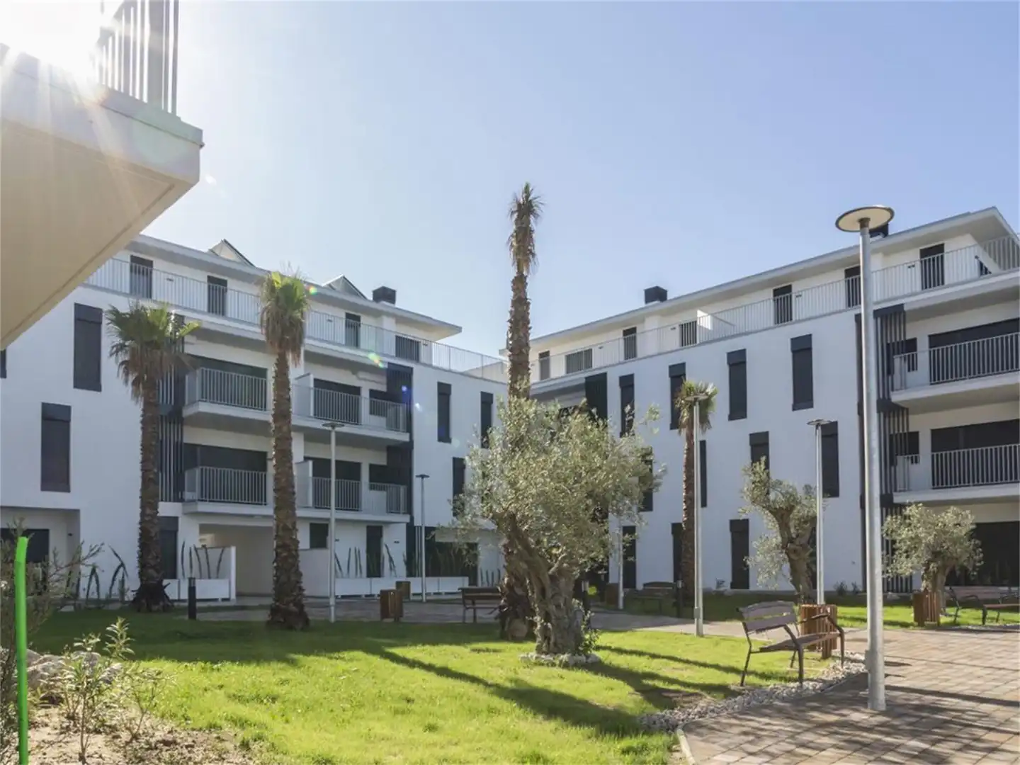 Apartamento de alquiler en Calle Playa de Punta Candor, Rota Vista exterior de Apartamento de alquiler en Rota con Jardín privado, Terraza y Amueblado
