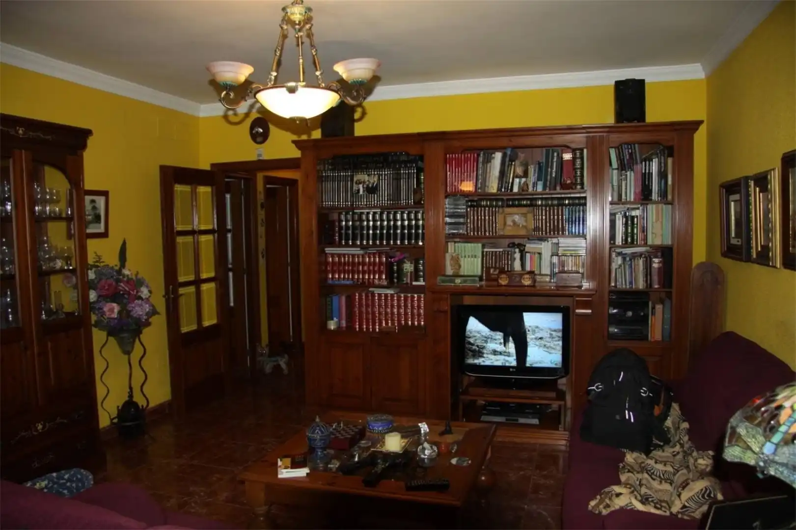 Sala de estar de Dúplex en venta en Melilla con Aire acondicionado, Amueblado y Parking comunitario